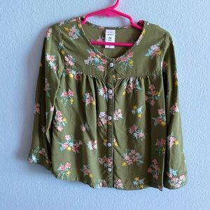Carter’s long sleeve floral top